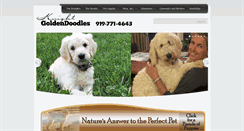 Desktop Screenshot of goldendoodlesnc.com